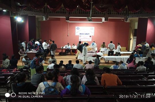 NSS Blood Donation Camp -2019 